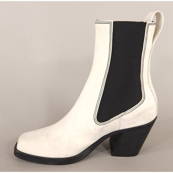 Rag & Bone Axis Boots Size 36 US 6 Womens Antique White Distressed $515 - Picture 8 of 14